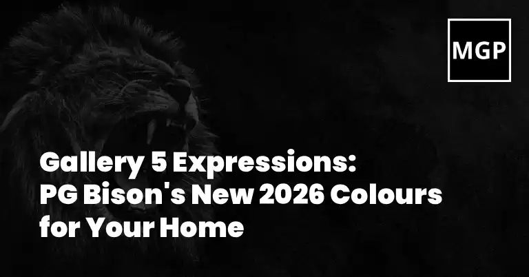 Gallery 5 Expressions: PG Bison's New 2026 Colours for Your Home at Gallery 5 Expressions: PG Bison's New 2026 Colours for Your Home at