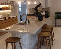 Natural Warmth: Linksfield Kitchen with Oak Veneer and Jax Wax Finishes SupaMatt at Natural Warmth: Linksfield Kitchen with Oak Veneer and Jax Wax Finishes SupaMatt at