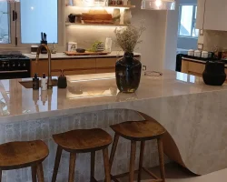 Natural Warmth: Linksfield Kitchen with Oak Veneer and Jax Wax Finishes SupaMatt at Natural Warmth: Linksfield Kitchen with Oak Veneer and Jax Wax Finishes SupaMatt at