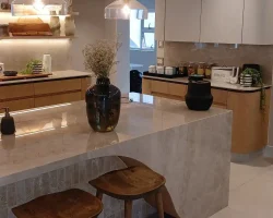 Natural Warmth: Linksfield Kitchen with Oak Veneer and Jax Wax Finishes SupaMatt at Natural Warmth: Linksfield Kitchen with Oak Veneer and Jax Wax Finishes SupaMatt at
