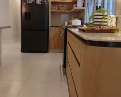 Natural Warmth: Linksfield Kitchen with Oak Veneer and Jax Wax Finishes SupaMatt at Natural Warmth: Linksfield Kitchen with Oak Veneer and Jax Wax Finishes SupaMatt at