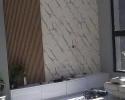 Eye of Africa Living: High-Gloss White Iceberg and MelaWood Media Suite SupaMatt at Eye of Africa Living: High-Gloss White Iceberg and MelaWood Media Suite SupaMatt at